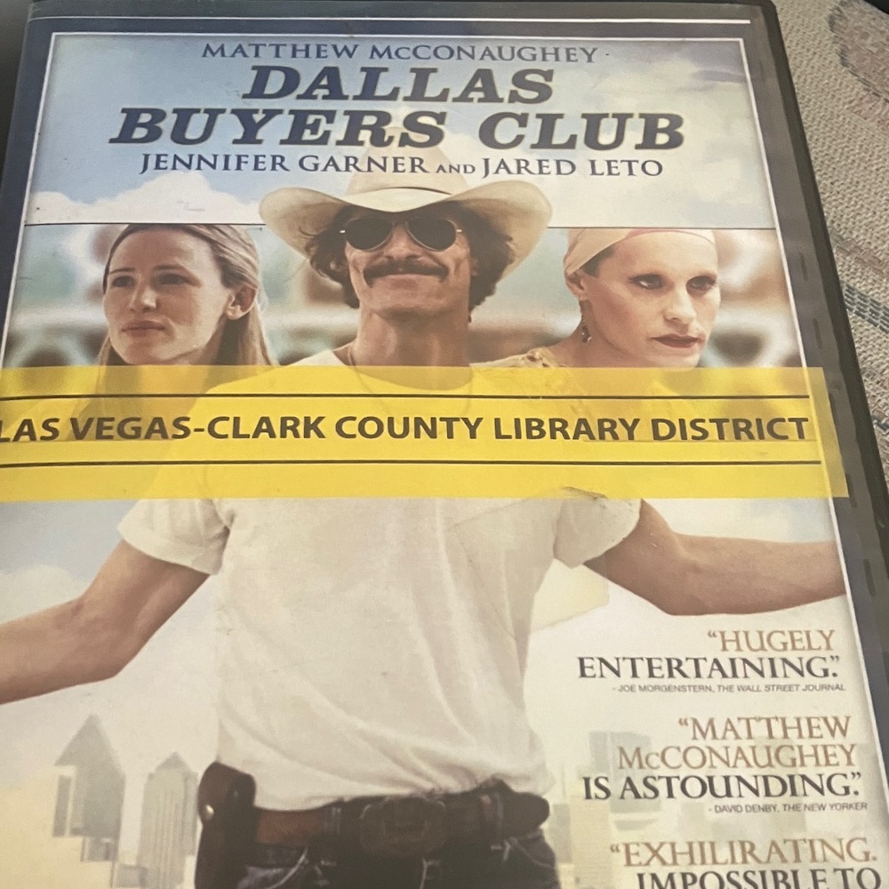 Dallas Buyers Club DVD